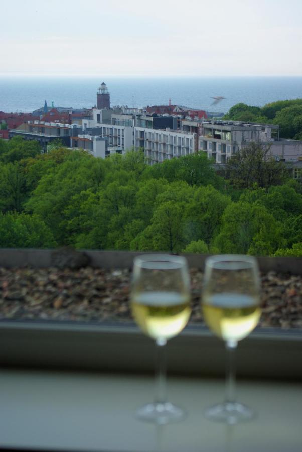 Apartament Z Widokiem Na Latarnie Lägenhet Kołobrzeg Exteriör bild
